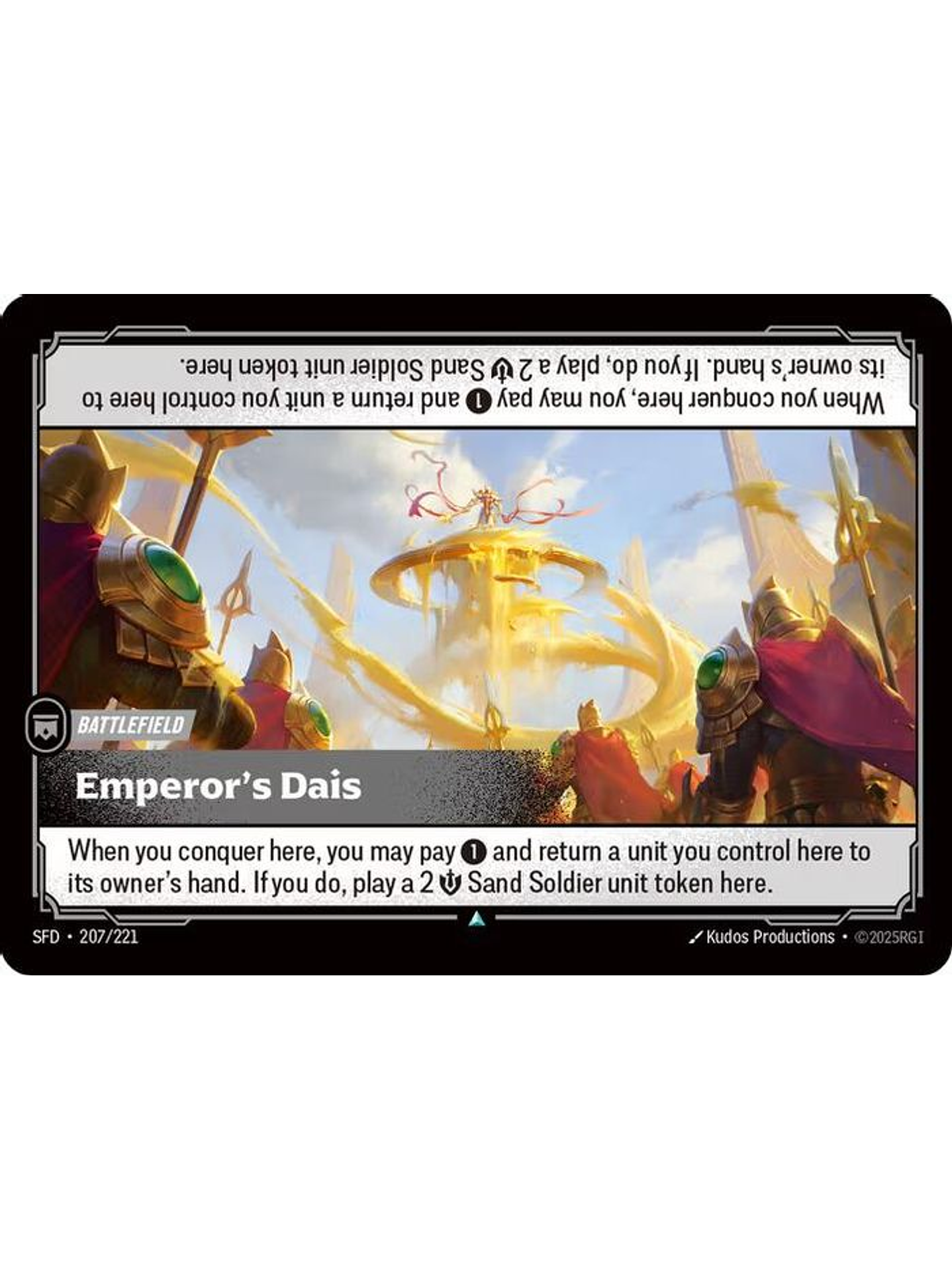 207/221 U Emperor's Dais (FOIL) 1