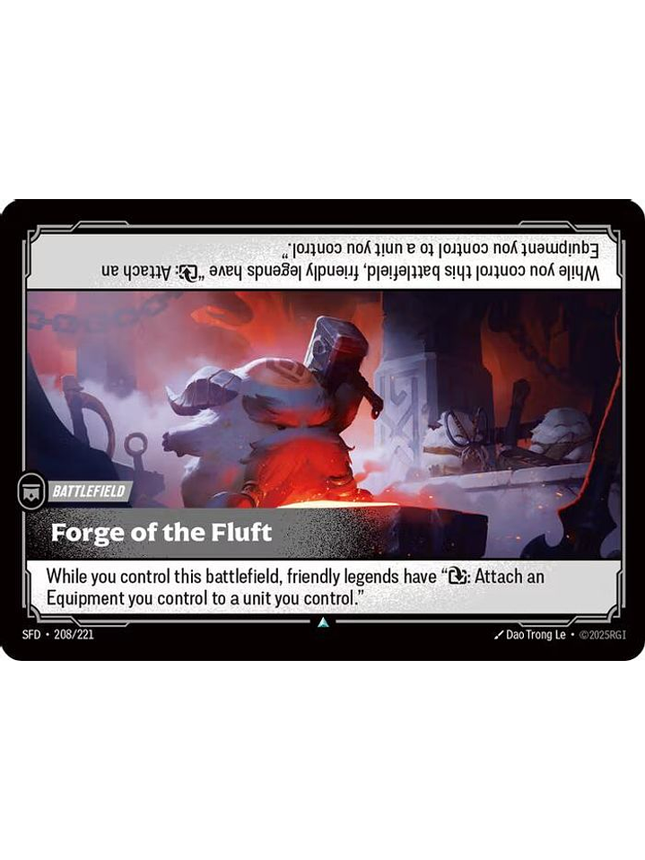 208/221 U Forge of the Fluft (FOIL) 1