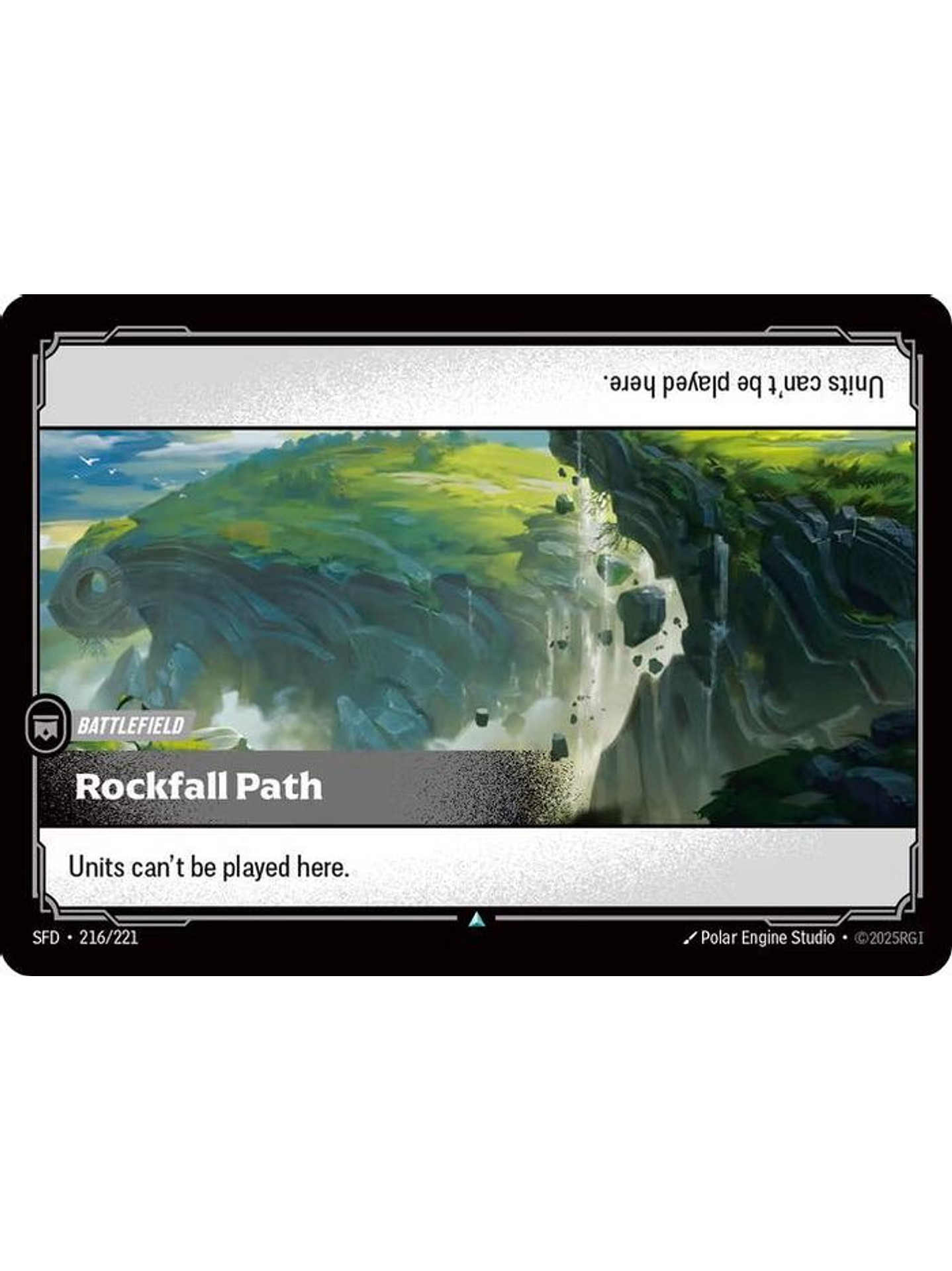 216/221 U Rockfall Path (FOIL) 1