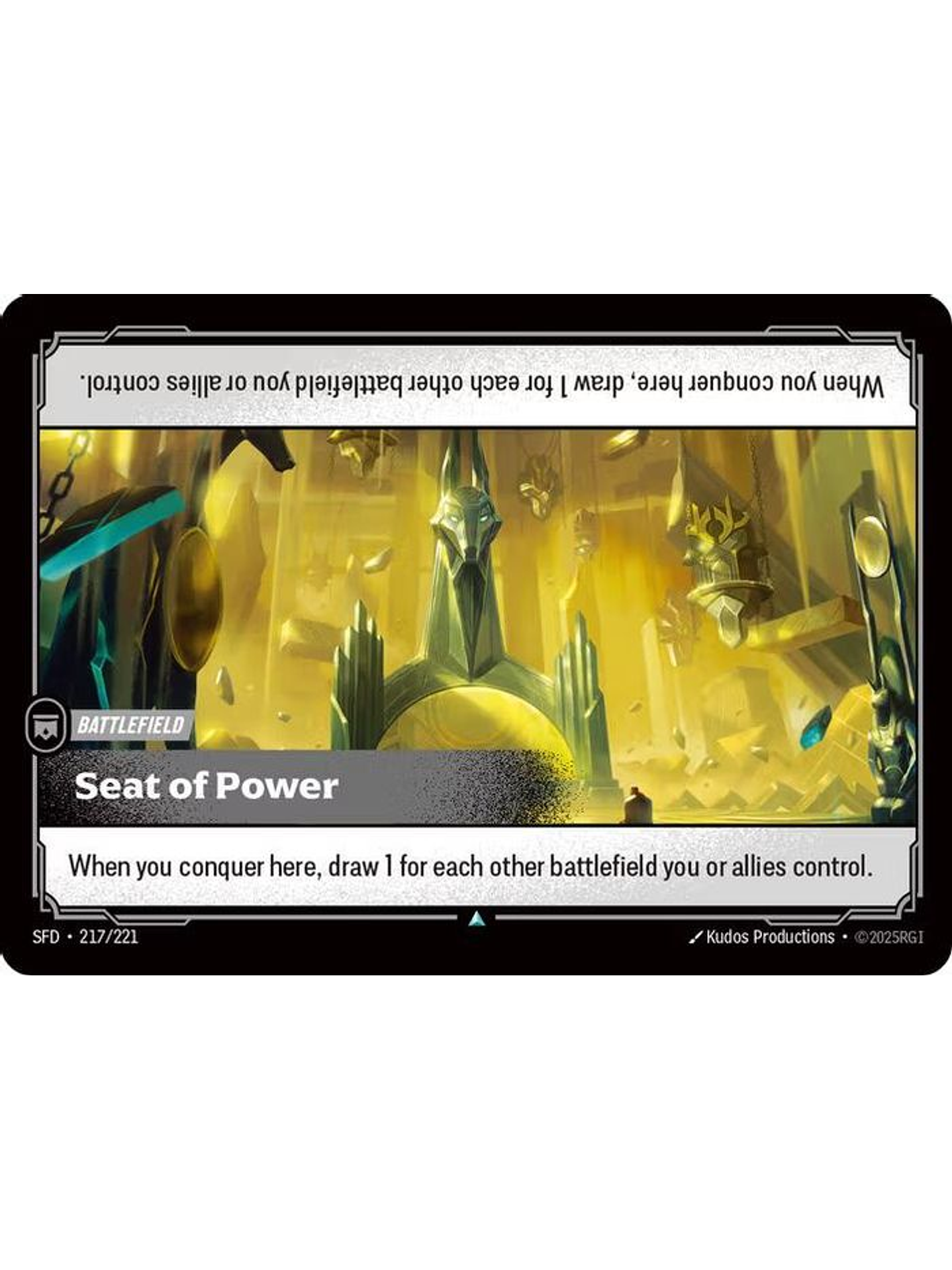 217/221 U Seat of Power (FOIL) 1