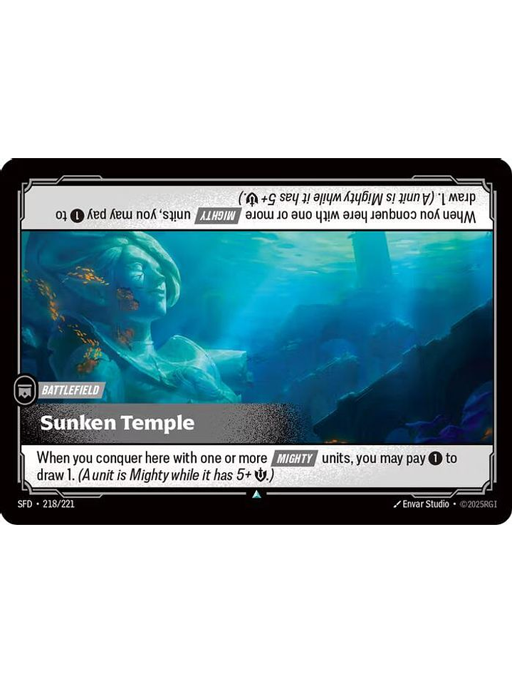 218/221 U Sunken Temple (FOIL) 1