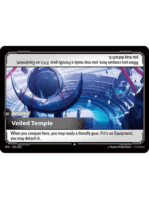 221/221 U Veiled Temple (FOIL)