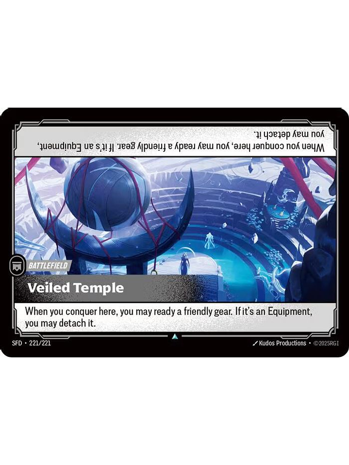 221/221 U Veiled Temple (FOIL) 1