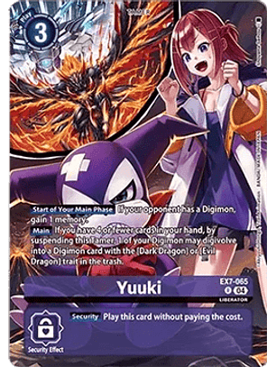 EX7-065 (Alternate Art) Yuuki