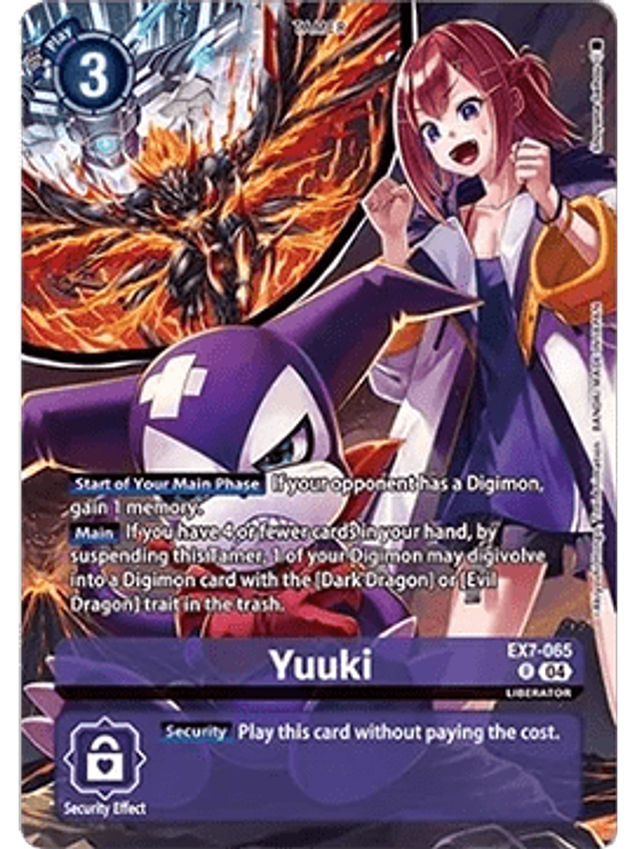 EX7-065 (Alternate Art) Yuuki 1