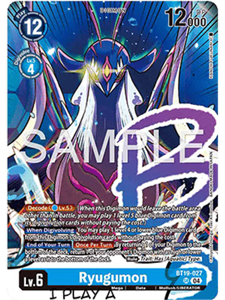BT19-027 (Alternate Art) Ryugumon 1
