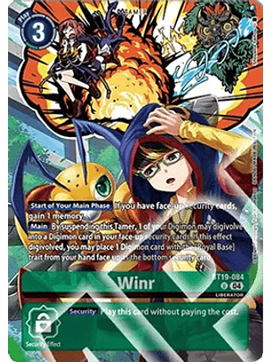 BT19-084 (Alternate Art) Winr