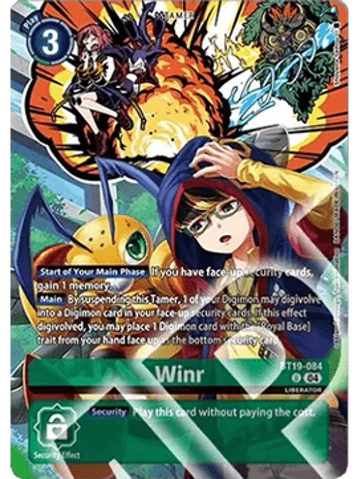 BT19-084 (Alternate Art) Winr 1