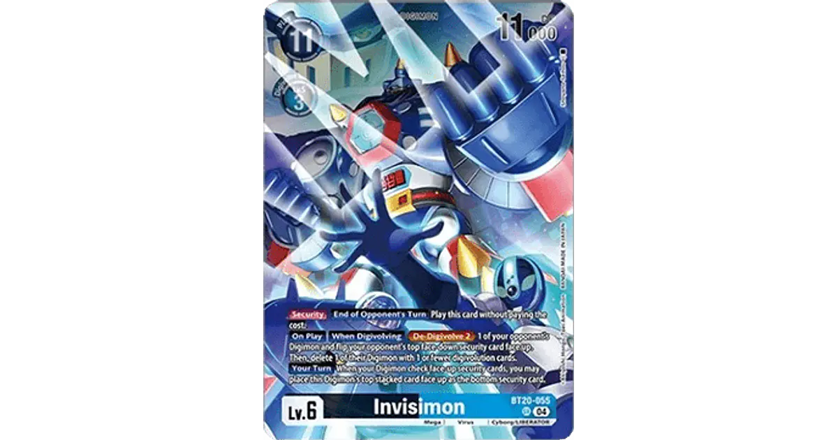 BT20-055 (Alternate Art) Invisimon
