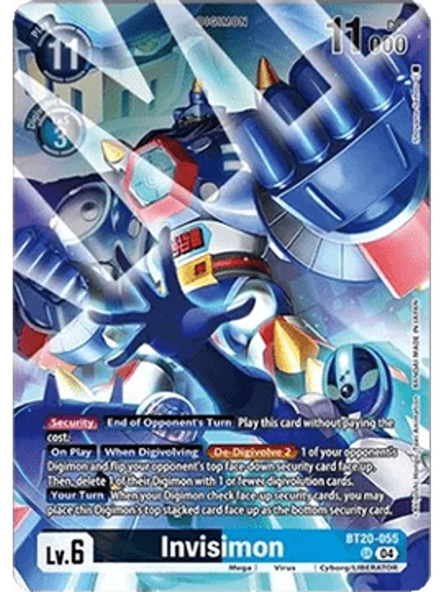 BT20-055 (Alternate Art) Invisimon 1