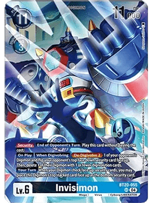 BT20-055 (Alternate Art) Invisimon
