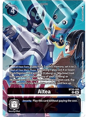 BT20-086 (Alternate Art) Altea