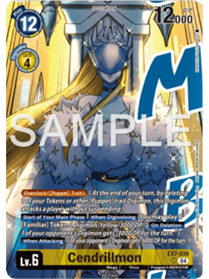 EX7-030 (Alternate Art) Cendrillmon 1