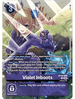 BT18-093 (Alternate Art) Violet Inboots
