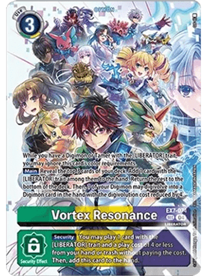 EX7-074 (Alternate Art) Vortex Resonance 1