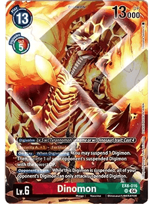 EX8-016 (Alternate Art) Dinomon