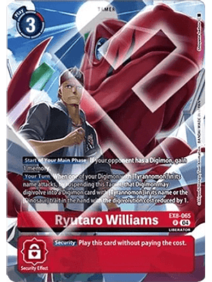 EX8-065 (Alternate Art) Ryutaro Williams
