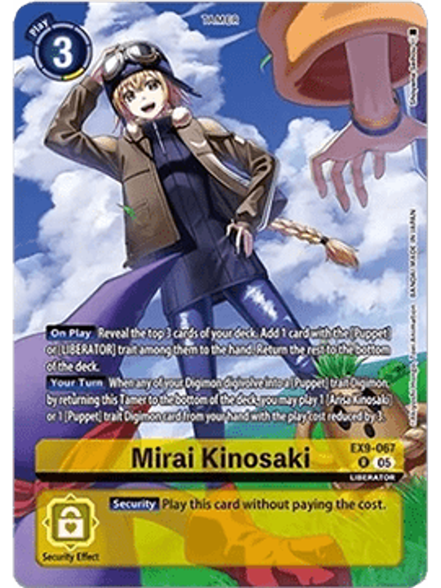 EX9-067 (Alternate Art) Mirai Kinosaki 1