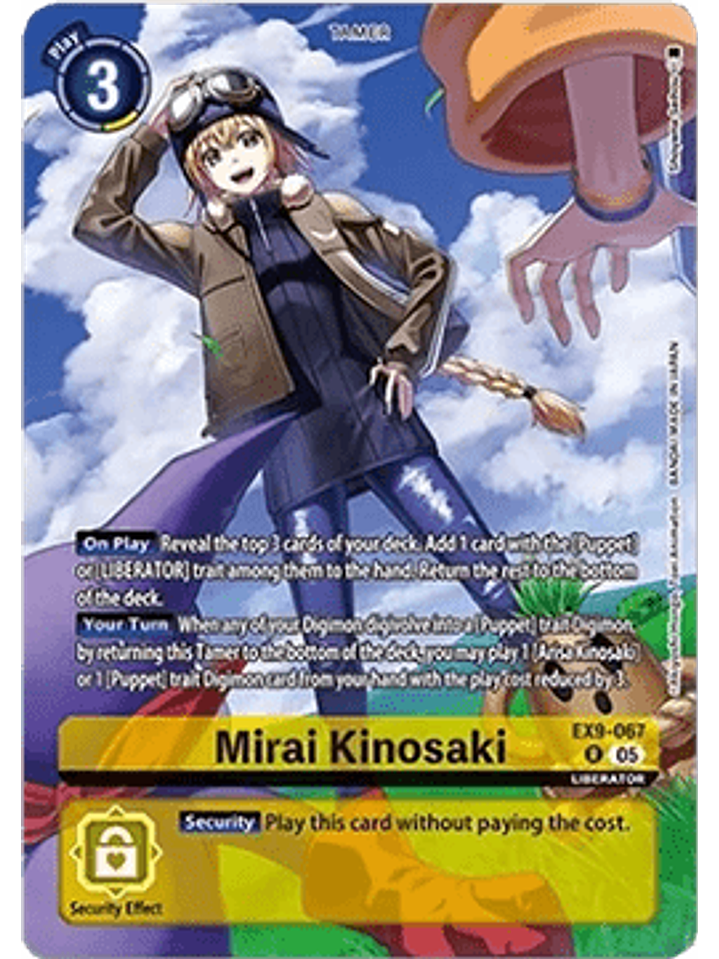 EX9-067 (Alternate Art) Mirai Kinosaki 1