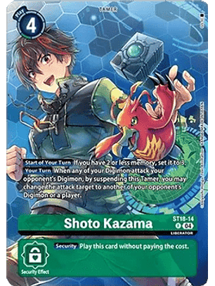 ST18-14 (Alternate Art) Shoto Kazama