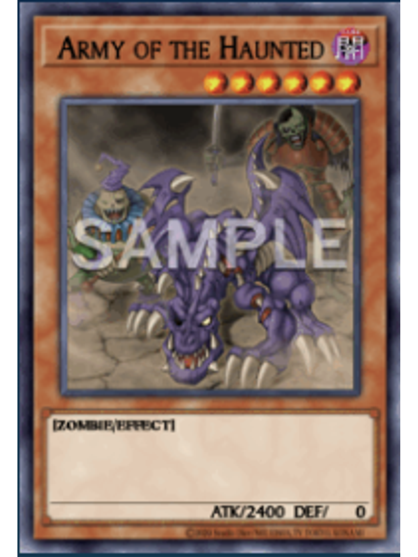 Army of the Haunted - MZMU-EN002 - Super Rare 1st Edition 1