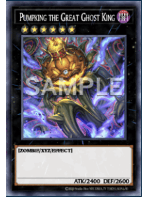 Pumpking the Great Ghost King - MZMU-EN005 - Collector's Rare 1st Edition