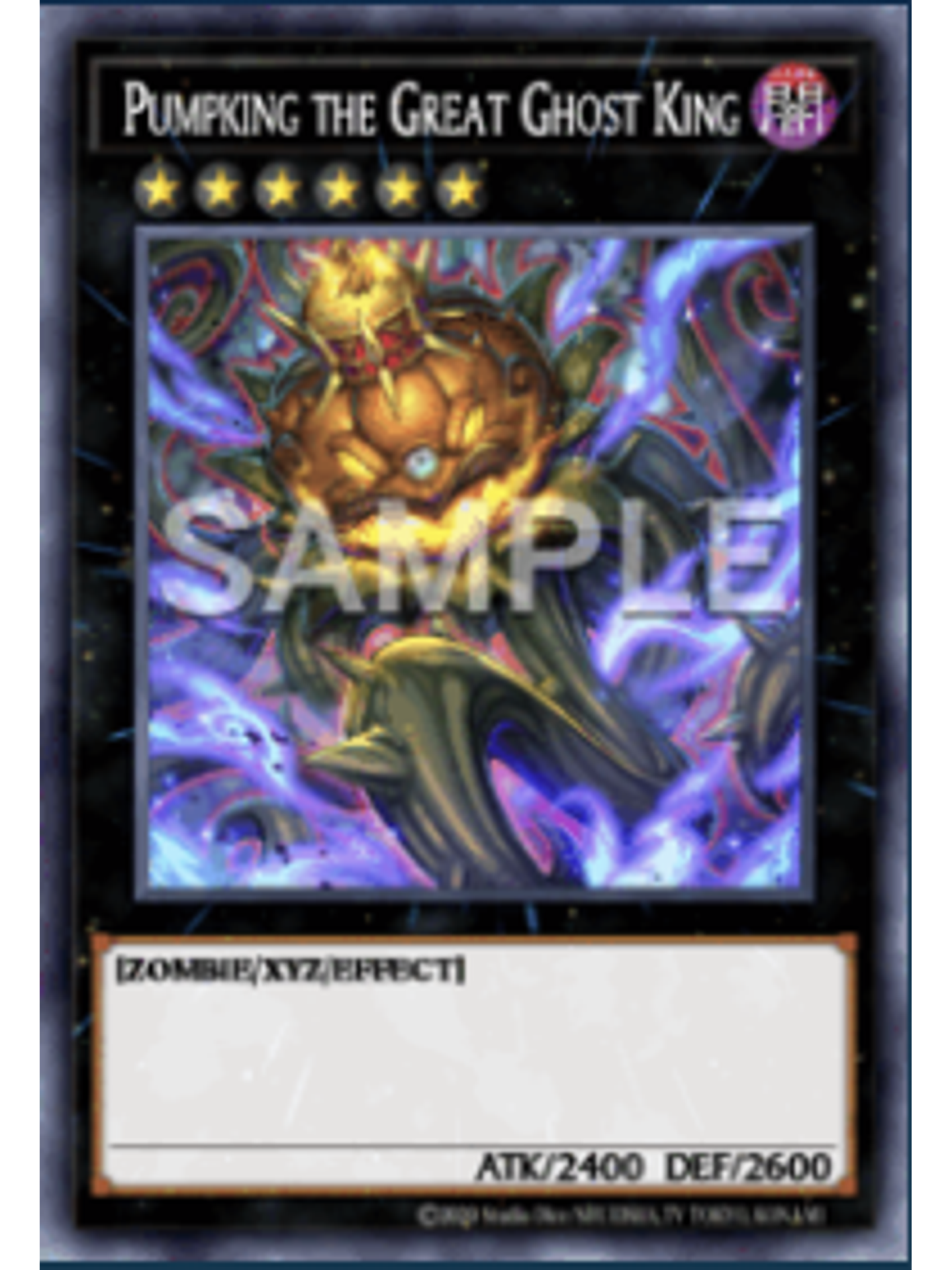 Pumpking the Great Ghost King - MZMU-EN005 - Ultra Rare 1st Edition 1