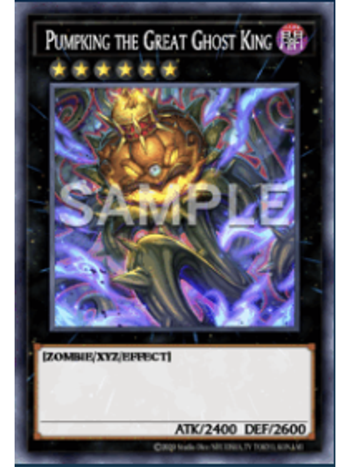 Pumpking the Great Ghost King - MZMU-EN005 - Ultra Rare 1st Edition 1