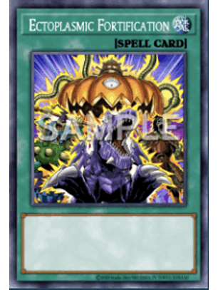 Ectoplasmic Fortification - MZMU-EN008 - Secret Rare 1st Edition