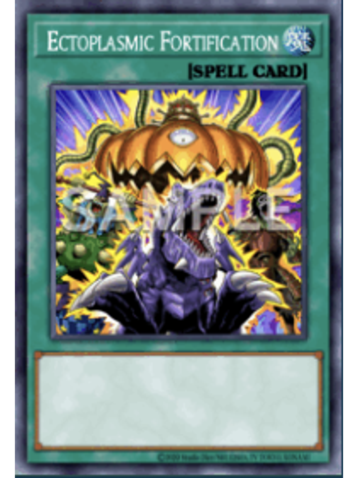 Ectoplasmic Fortification - MZMU-EN008 - Secret Rare 1st Edition 1