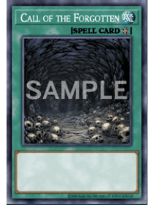 Call of the Forgotten - MZMU-EN007 - Ultra Rare 1st Edition