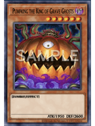 Pumpking the King of Grave Ghosts - MZMU-EN001 - Collector's Rare 1st Edition