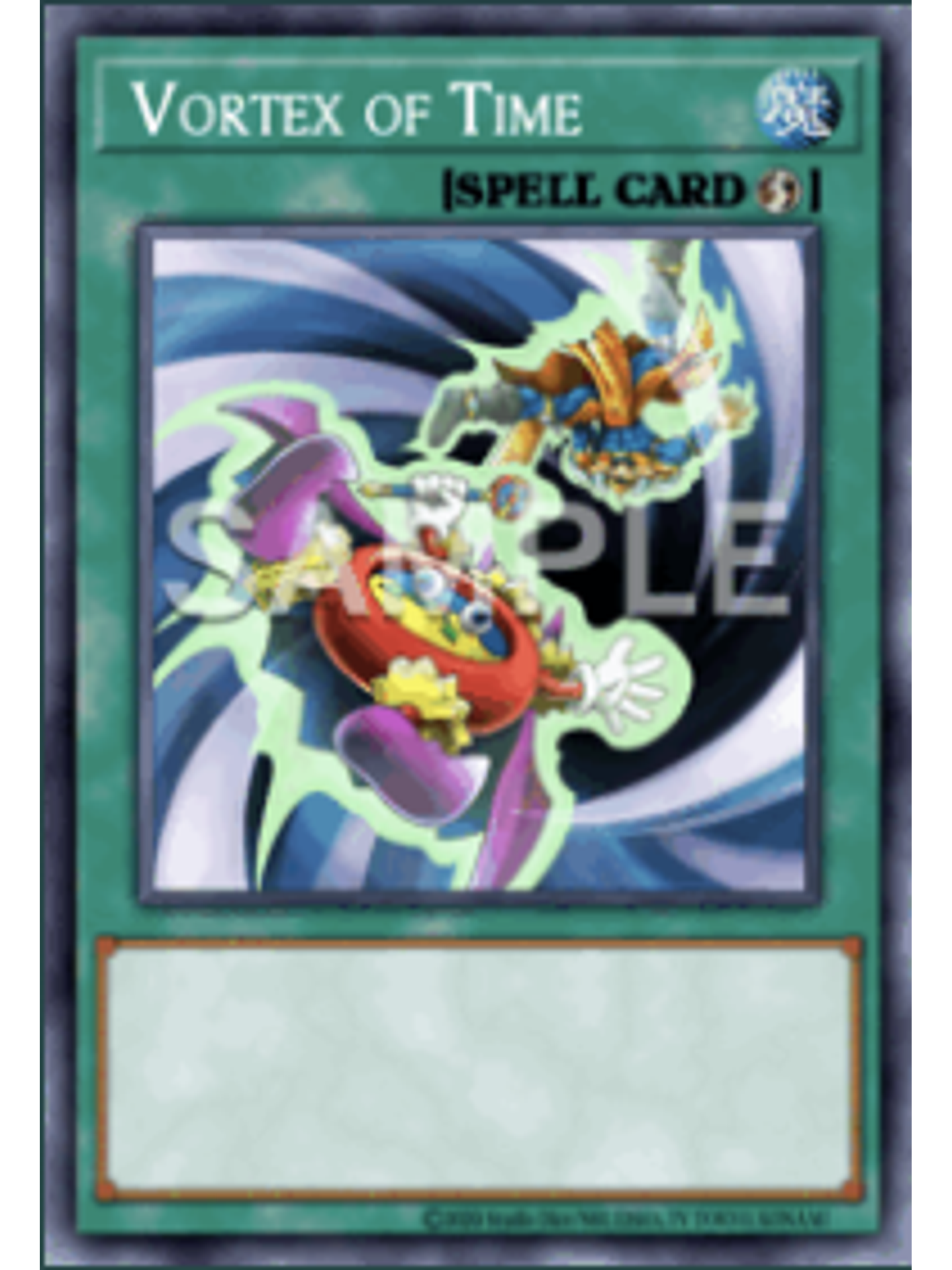 Vortex of Time - MZMU-EN009 - Super Rare 1st Edition 1