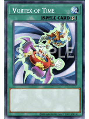 Vortex of Time - MZMU-EN009 - Super Rare 1st Edition