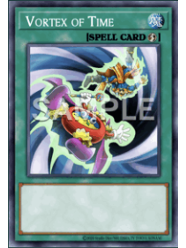 Vortex of Time - MZMU-EN009 - Super Rare 1st Edition 1