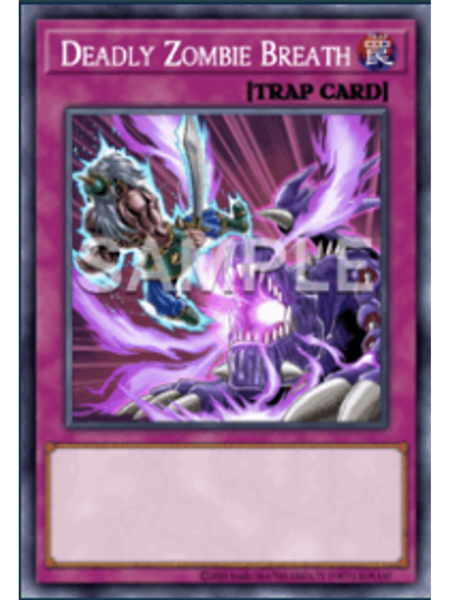 Deadly Zombie Breath - MZMU-EN010 - Super Rare 1st Edition 1