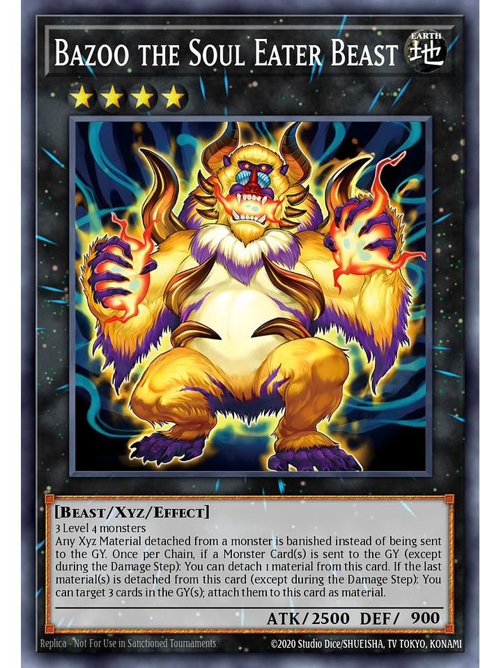 Bazoo the Soul-Devourer - MZMU-EN037 - Rare 1st Edition 1