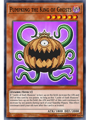 Pumpking the King of Ghosts - MZMU-EN061 - Secret Rare 1st Edition