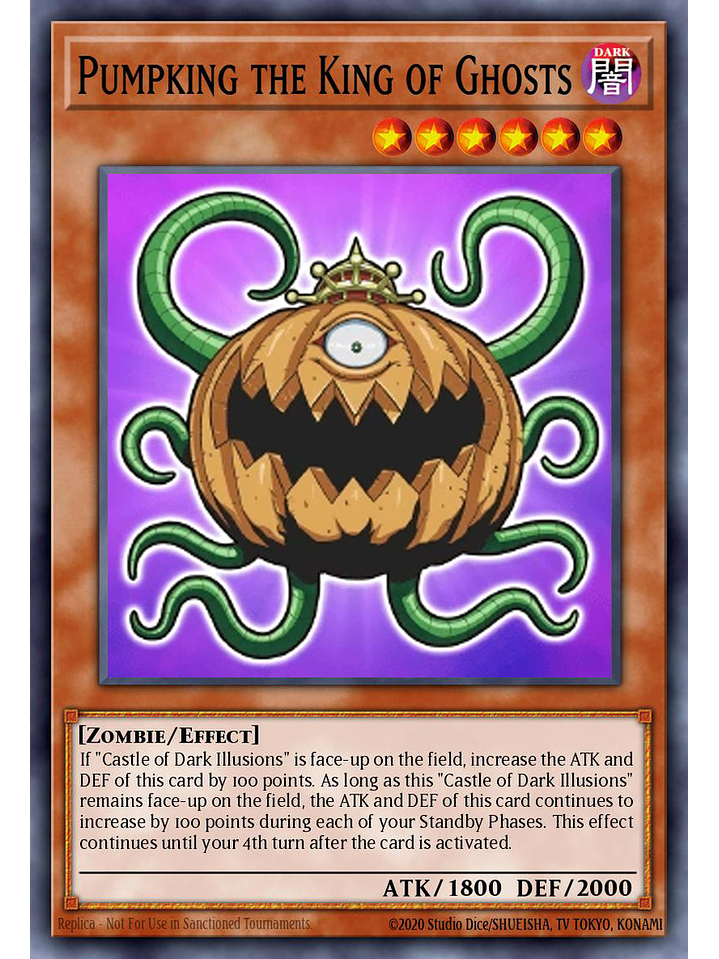 Pumpking the King of Ghosts - MZMU-EN061 - Secret Rare 1st Edition 1