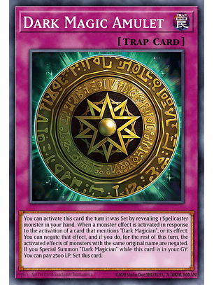 Dark Magic Talisman - MZMU-EN057 - Rare 1st Edition