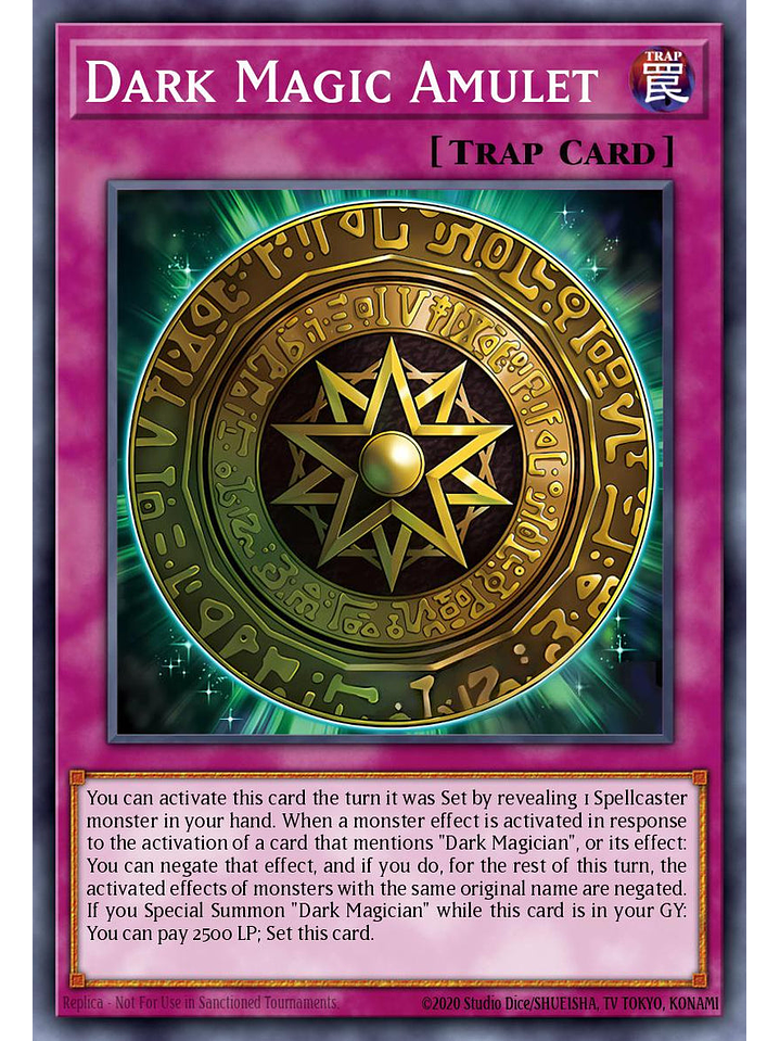 Dark Magic Talisman - MZMU-EN057 - Rare 1st Edition 1