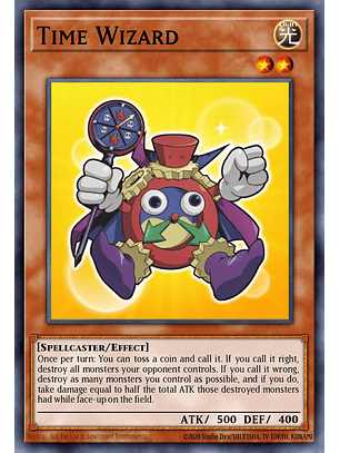 Time Wizard - MZMU-EN060 - Secret Rare 1st Edition