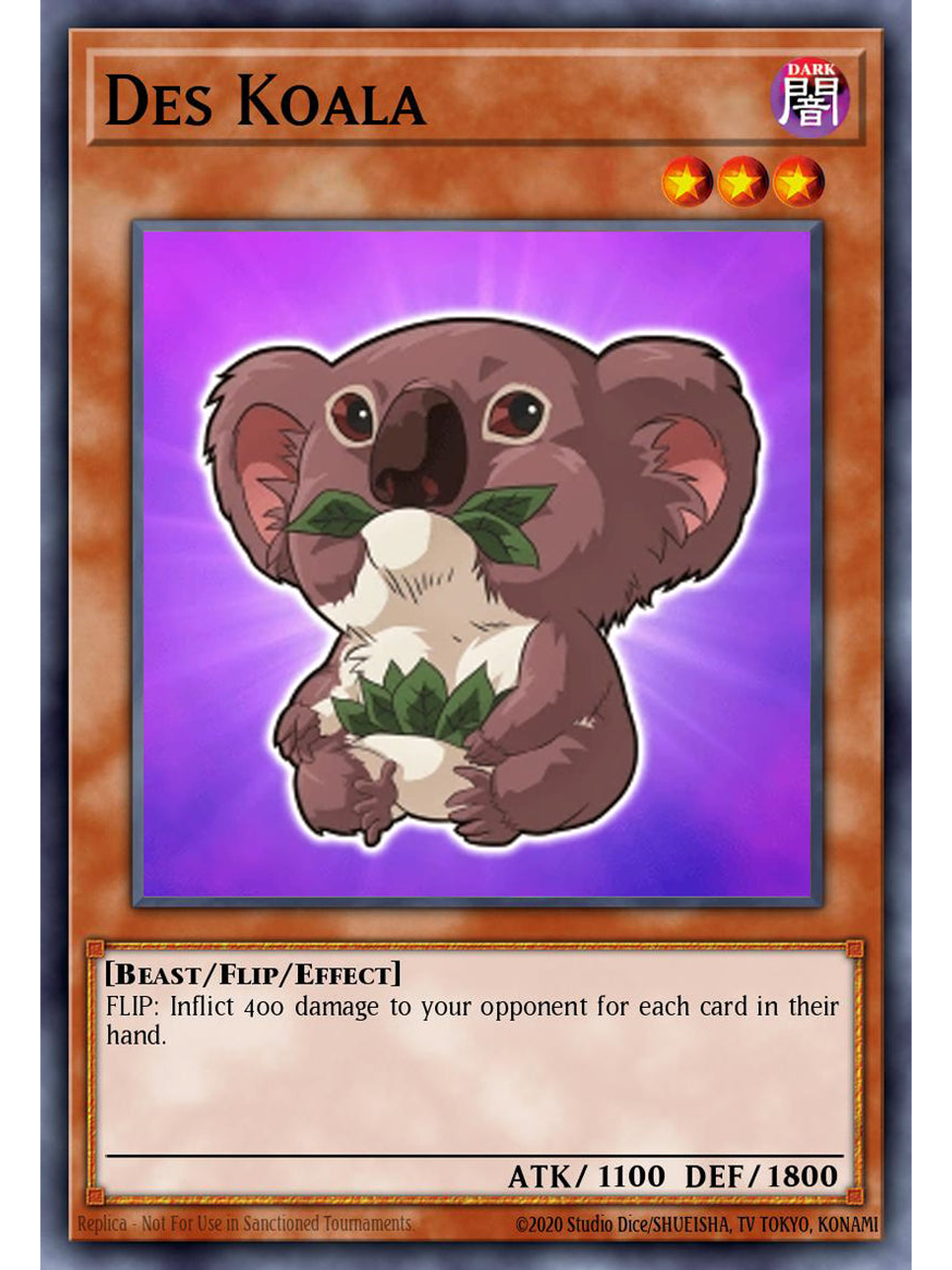 Des Koala - MZMU-EN062 - Secret Rare 1st Edition 1