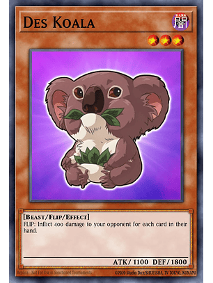 Des Koala - MZMU-EN062 - Secret Rare 1st Edition