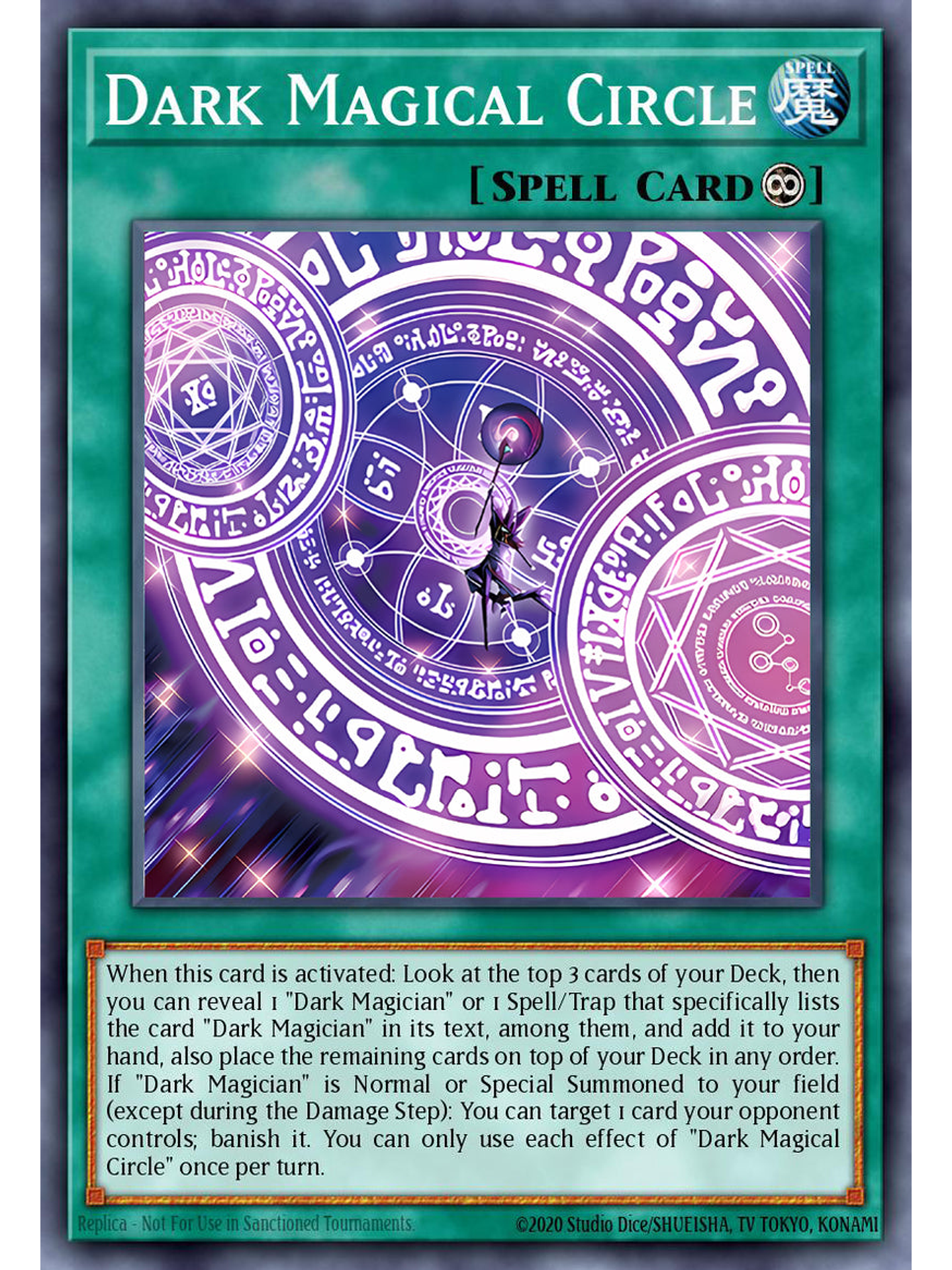 Dark Magical Circle - MZMU-EN068 - Ultra Rare 1st Edition 1