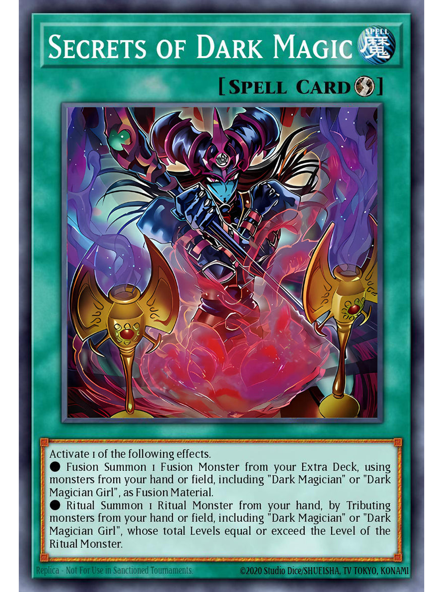 Secrets of Dark Magic - MZMU-EN069 - Ultra Rare 1st Edition 1