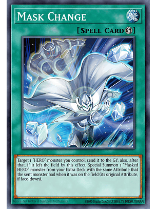 Mask Change - MZMU-EN071 - Ultra Rare 1st Edition