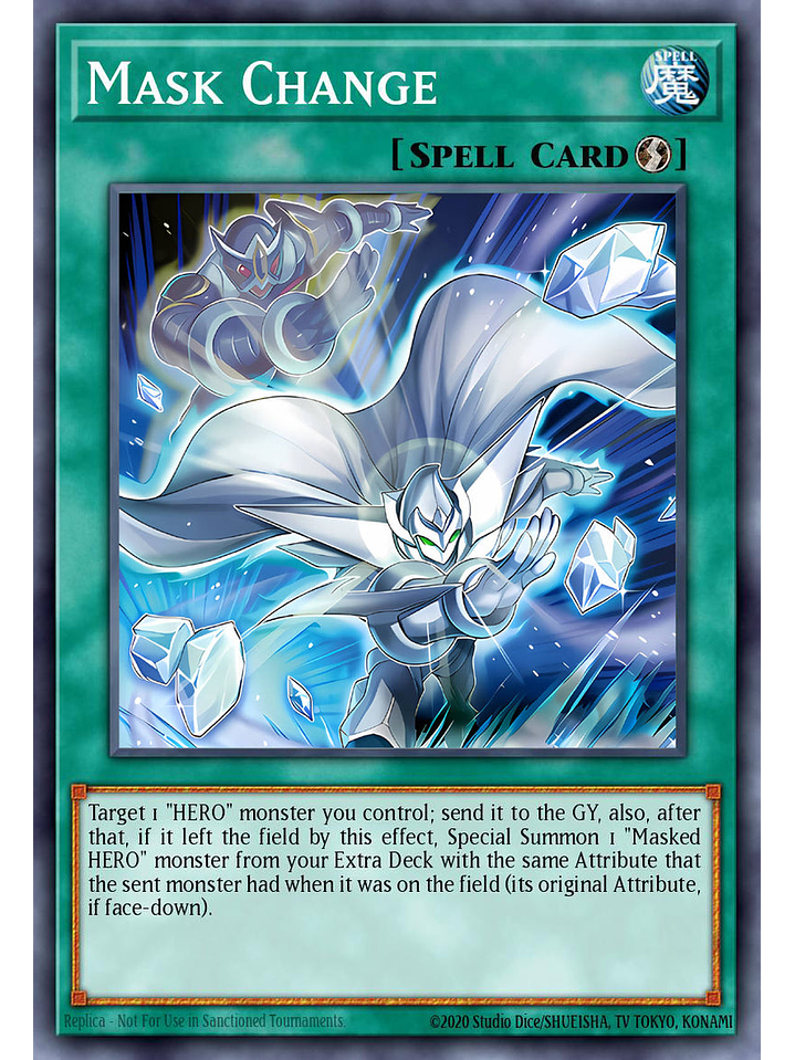 Mask Change - MZMU-EN071 - Ultra Rare 1st Edition 1