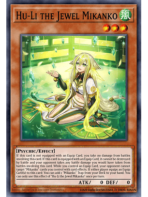 Hu-Li the Jewel Mikanko - MZMU-EN072 - Ultra Rare 1st Edition