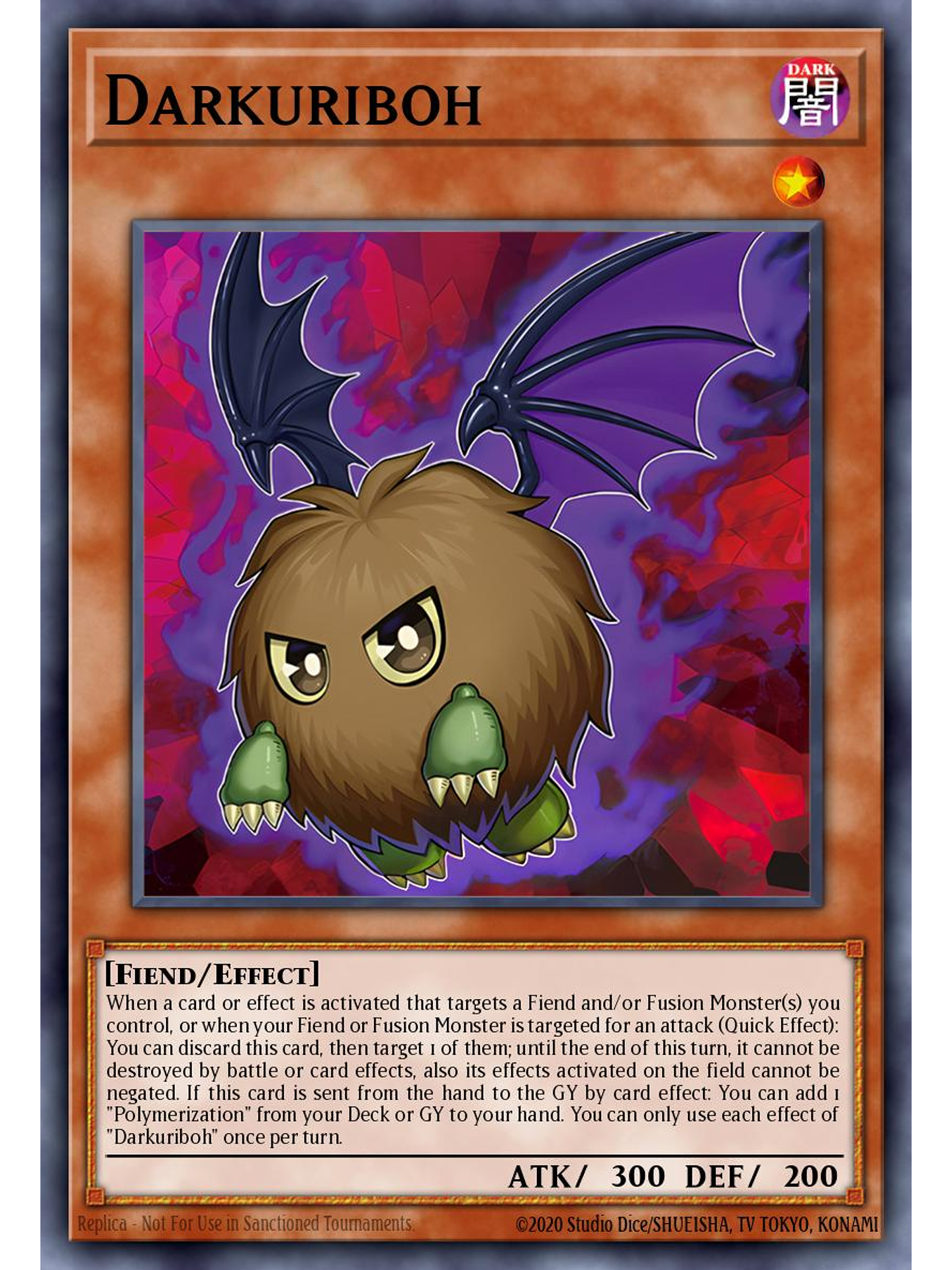 Darkuriboh - MZMU-EN050 - Collector's Rare 1st Edition 1